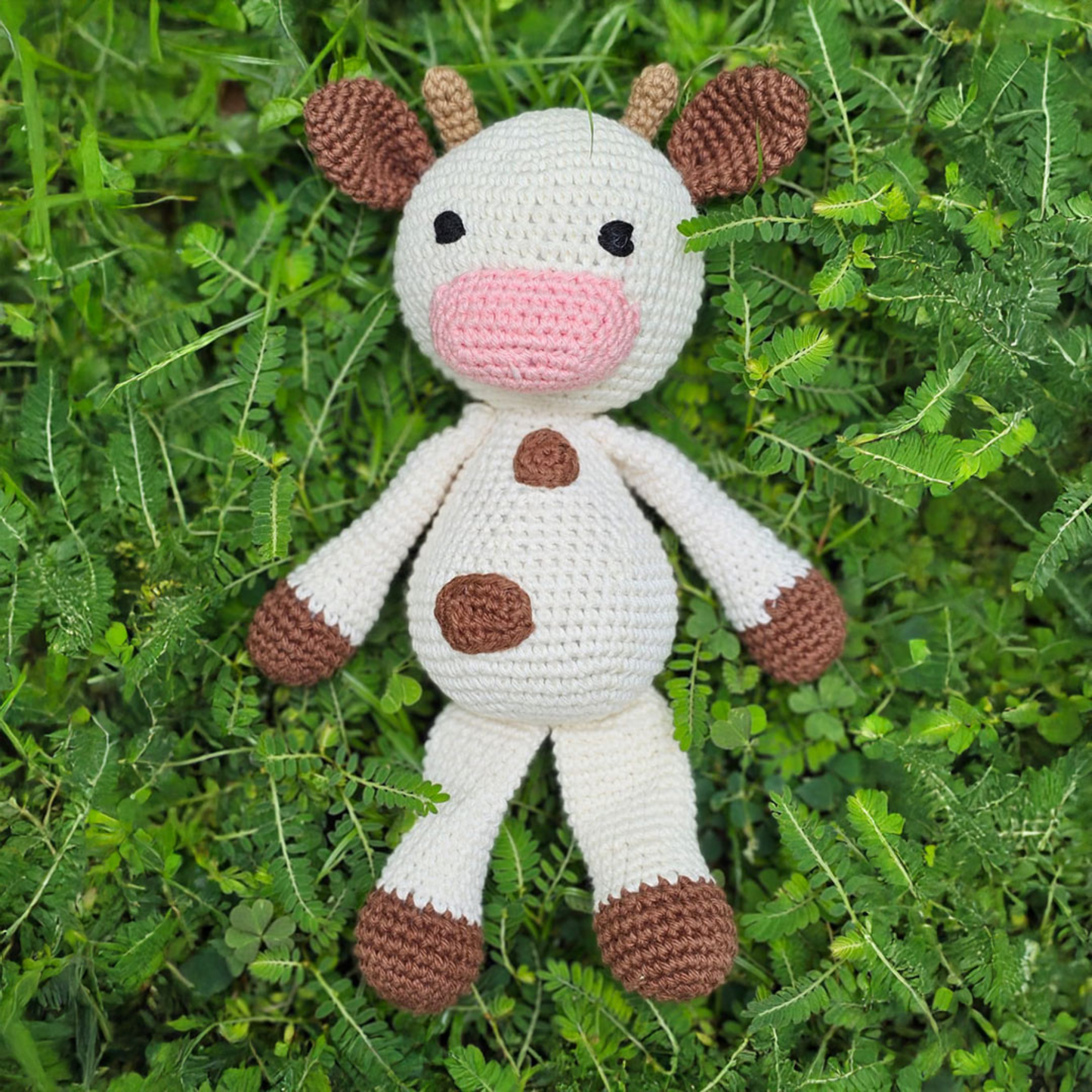 Cute Cow Crochet Soft Toy