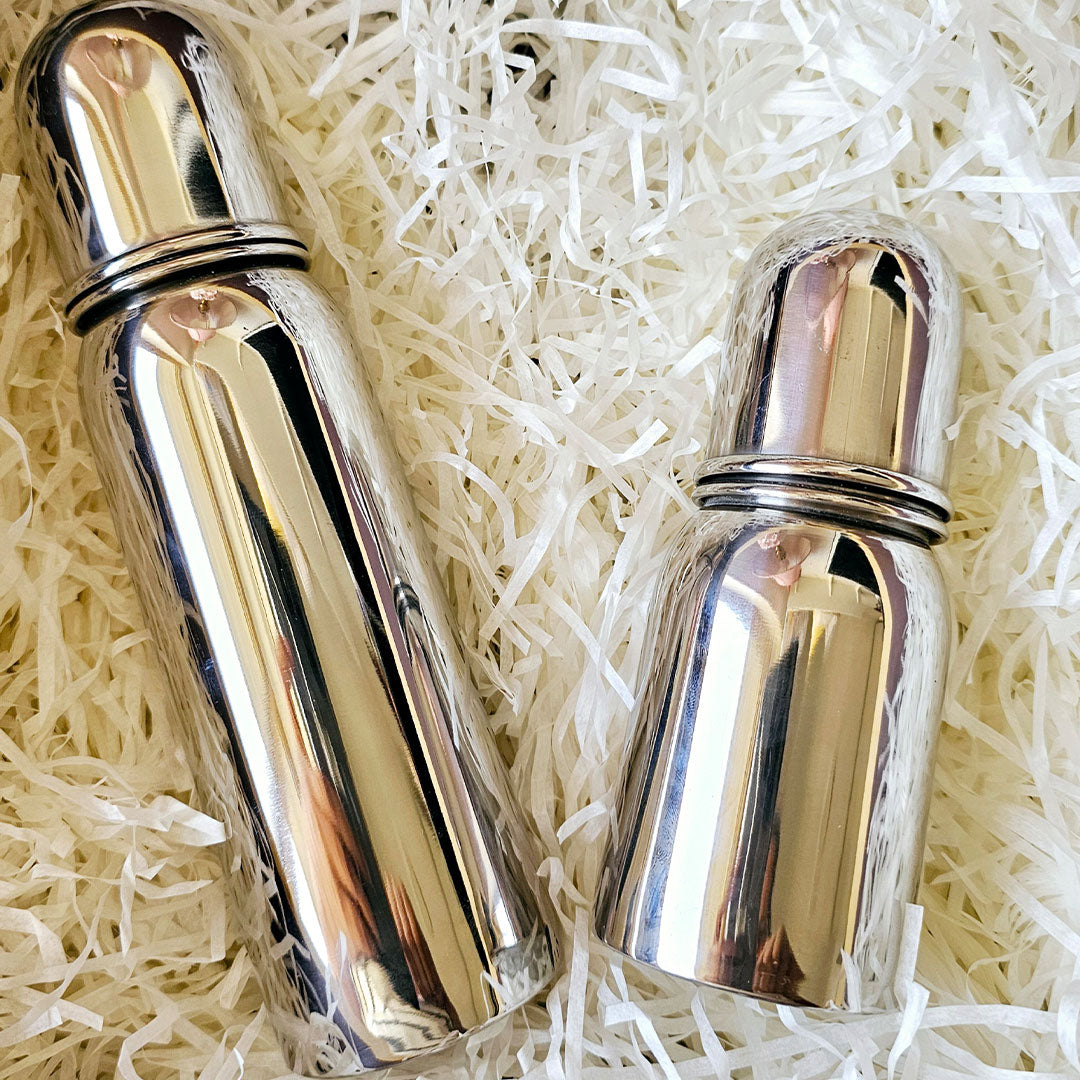 Steel Feeding Bottles (Pack of 2)