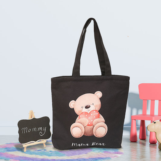 Stylish Black Mama Bear Bag