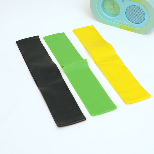 Resistance Stretch Bands (Light Medium and Heavy) (Set of 3)