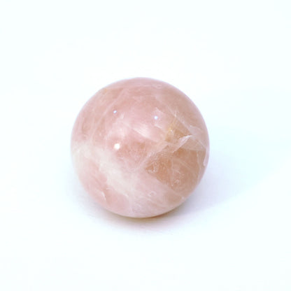 Pink round Rose Quartz for Love and Bond
